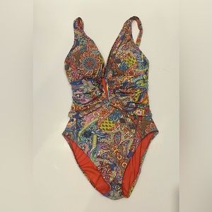 Bleu by Rod Beattie One-Piece, size 8